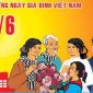 Kỷ niệm ngày gia đình Việt Nam 28/6 và tháng hành động về phòng chống bạo lực gia đình