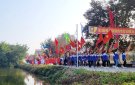 Sáng ngày 28/02/2023 xã Xuân Trường long trọng tổ chức lễ rước văn, rước sắc 