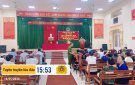 Công an xã Xuân Trường tuyên truyền phương thức lừa đảo chiếm đoạt tài sản của các loại tội phạm